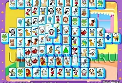 Мультяшный маджонг