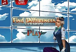 Найди отличия - Стюардесса