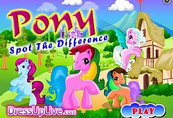 Пони - найди отличия